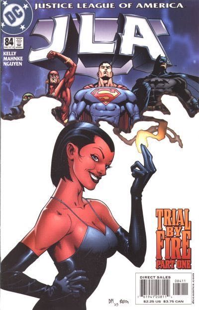 JLA Trial By Fire, Trial By Fire part 1 |  Issue#84A | Year:2003 | Series: JLA | Pub: DC Comics | Direct Edition