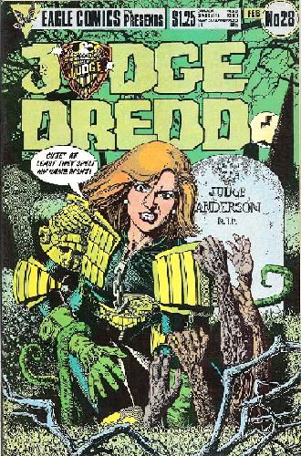 Judge Dredd, Vol. 1 The Hotdog Run |  Issue#28 | Year:1985 | Series: Judge Dredd | Pub: Eagle Comics | First Printing