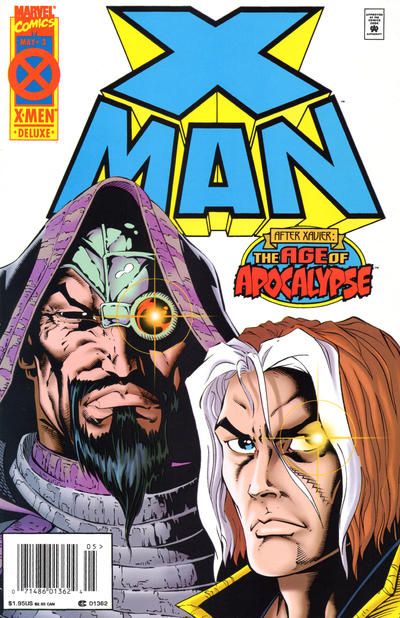 X-Man Age of Apocalypse - Turning Point |  Issue#3B | Year:1995 | Series: X-Men | Pub: Marvel Comics | Newsstand Edition