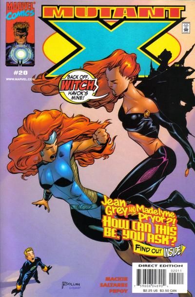 Mutant X Everything You Thought You Knew... |  Issue#20A | Year:2000 | Series: X-Men | Pub: Marvel Comics | Direct Edition
