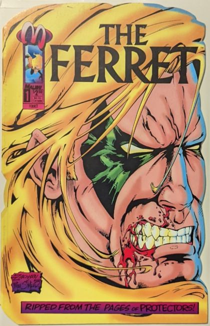 The Ferret, Vol. 2 In the Midnight Hour |  Issue#1A | Year:1993 | Series: The Ferret | Pub: Malibu Comics | Direct Edition