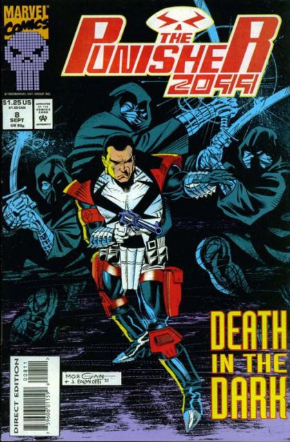 Punisher 2099, Vol. 1 Love 'n' Bullets, Passion |  Issue#8A | Year:1993 | Series: Punisher | Pub: Marvel Comics | Direct Edition