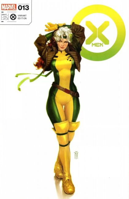 X-Men, Vol. 5 A.X.E.: Judgment Day - Resurrection Blues |  Issue#13F | Year:2022 | Series: X-Men | Pub: Marvel Comics | Miguel Mercado Exclusive Variant
