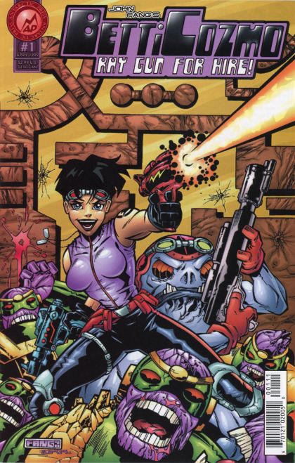 Betti Cozmo: Raygun For Hire  |  Issue#1 | Year: | Series:  | Pub: Antarctic Press |