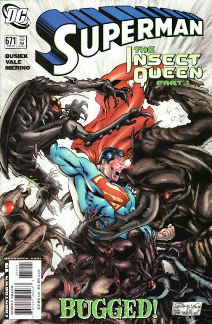Superman, Vol. 1 Insect Queen, Part One: A Fall of Moondust |  Issue#671A | Year:2007 | Series: Superman | Pub: DC Comics | Direct Edition