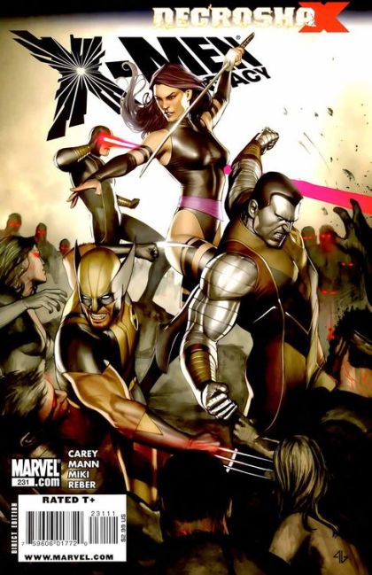X-Men: Legacy, Vol. 1 Necrosha - Earth Give Up Your Dead, Part 1 |  Issue#231A | Year:2009 | Series: X-Men | Pub: Marvel Comics | Adi Granov Regular
