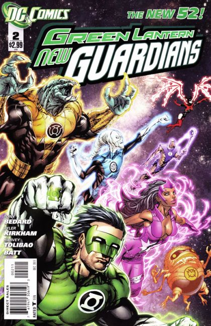 Green Lantern: New Guardians Part Two |  Issue#2 | Year:2011 | Series: Green Lantern | Pub: DC Comics | Tyler Kirkham Regular