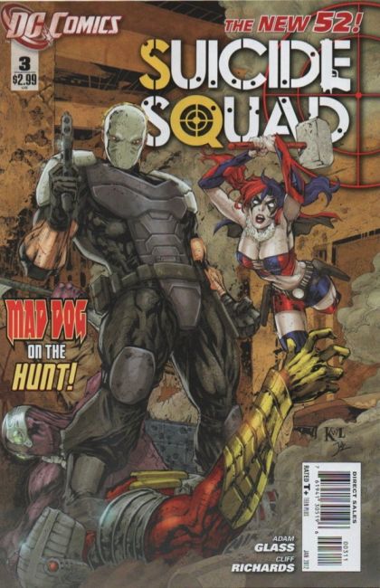 Suicide Squad, Vol. 3 Last Chance |  Issue#3 | Year:2011 | Series: Suicide Squad | Pub: DC Comics | Ken Lashley Regular