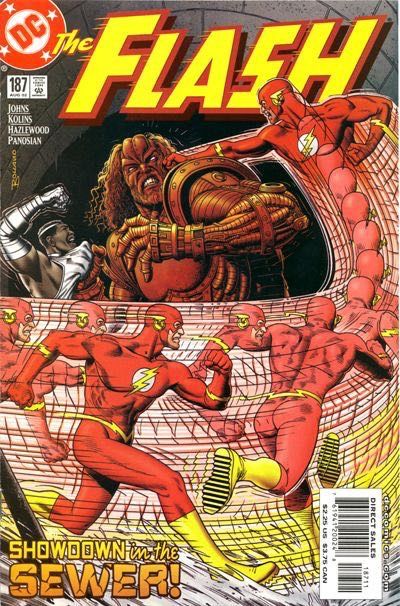 Flash, Vol. 2 Crossfire, Part 4: Run-Down |  Issue#187A | Year:2002 | Series: Flash | Pub: DC Comics | Direct Edition