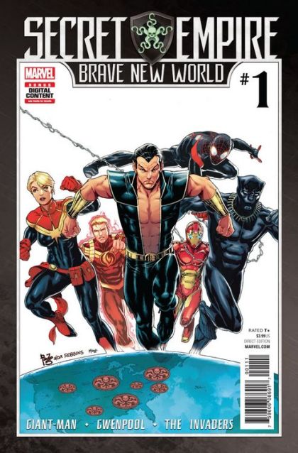 Secret Empire: Brave New World Sanctuary / Mile Hydra / Propagandamonium |  Issue#1A | Year:2017 | Series:  | Pub: Marvel Comics | Regular Paulo Siqueira Cover