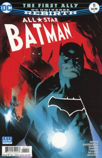 All-Star Batman The First Ally, Part Two |  Issue#11A | Year:2017 | Series: Batman | Pub: DC Comics | Regular Rafael Albuquerque Cover