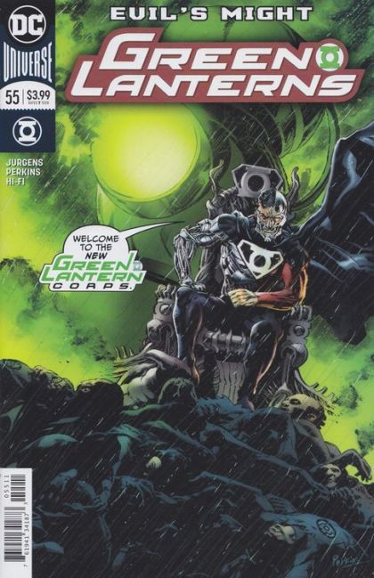 Green Lanterns  |  Issue#55A | Year:2018 | Series: Green Lantern | Pub: DC Comics | Mike Perkins Regular