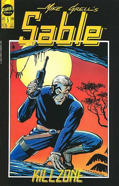 Mike Grell's Sable Killzone |  Issue#5 | Year:1990 | Series:  | Pub: First Comics |