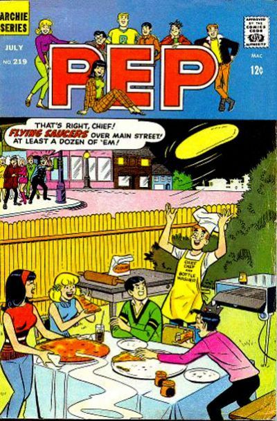 Pep Comics  |  Issue#219 | Year:1968 | Series: Pep | Pub: Archie Comic Publications |