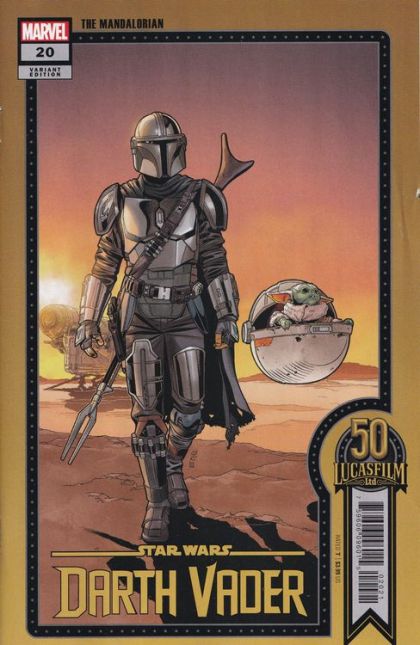 Star Wars: Darth Vader, Vol. 3 Queen's Shadow Returns |  Issue#20B | Year:2022 | Series: Star Wars | Pub: Marvel Comics | Chris Sprouse Lucasfilm 50th Anniversary Variant