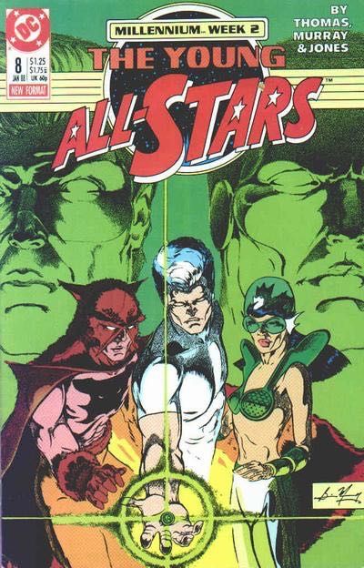 Young All-Stars Millennium - Manhunters of the World, Unite... |  Issue#8 | Year:1987 | Series: JSA | Pub: DC Comics |