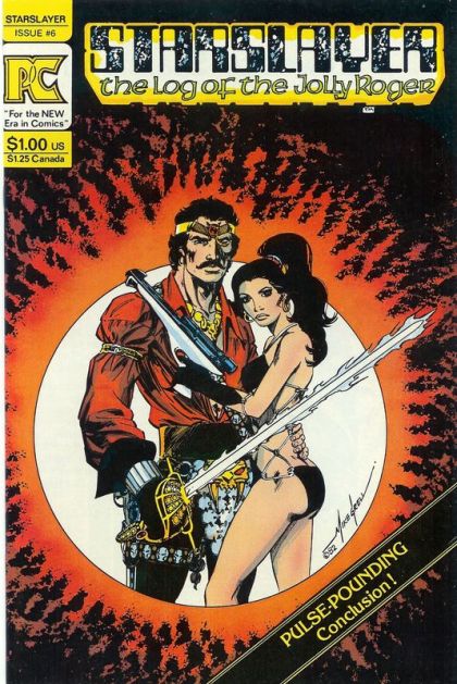 Starslayer, Vol. 1 The Log of the Jolly Roger |  Issue#6 | Year:1983 | Series: Starslayer | Pub: First Comics |