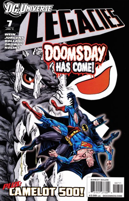 DC Universe: Legacies Doomsday! / Snapshot: Reunion! |  Issue#7A | Year:2010 | Series:  | Pub: DC Comics | Dan Jurgens & Jerry Ordway Regular Cover