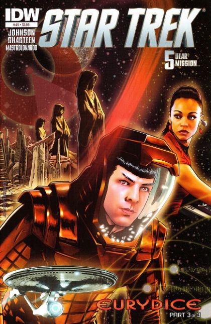 Star Trek Eurydice, Part 3 |  Issue#45A | Year:2015 | Series:  | Pub: IDW Publishing | Regular Joe Corroney Cover