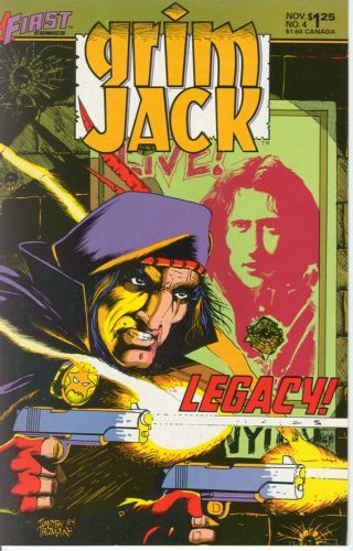 Grimjack Legacy / Munden's Bar: A Quiet Night at the Bar |  Issue#4 | Year:1984 | Series: Grimjack | Pub: First Comics |