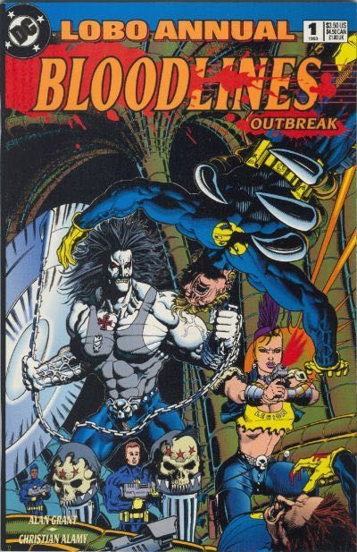 Lobo, Vol. 2 Annual Bloodlines - Bloodlines: Outbreak, Hounds of Blood |  Issue#1 | Year:1993 | Series: Lobo | Pub: DC Comics |