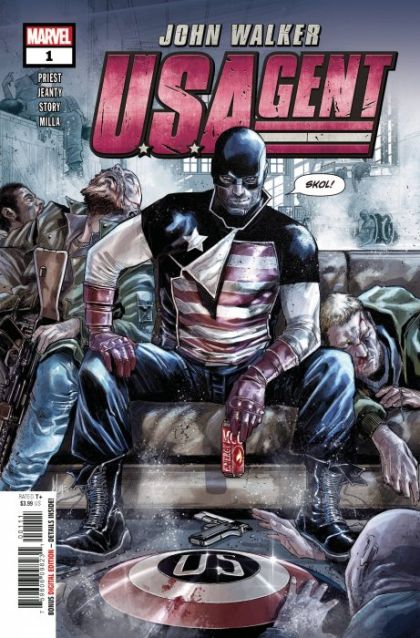 U.S. Agent, Vol. 3 American Zealot, Chapter One: Legend |  Issue#1A | Year:2020 | Series:  | Pub: Marvel Comics | Regular Marco Checchetto Cover