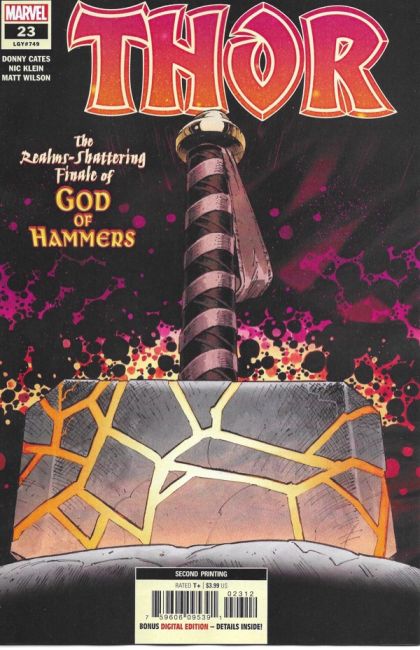 Thor, Vol. 6 God of Hammers, Finale |  Issue#23E | Year:2022 | Series:  | Pub: Marvel Comics | 2nd Printing