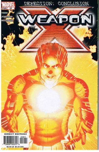 Weapon X, Vol. 2 Defection, Part 3: A Piece Of The Soul |  Issue#18A | Year:2004 | Series: Weapon X | Pub: Marvel Comics