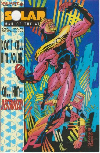 Solar, Man of the Atom, Vol. 1 The Devil in The God |  Issue#39 | Year:1994 | Series:  | Pub: Valiant Entertainment |