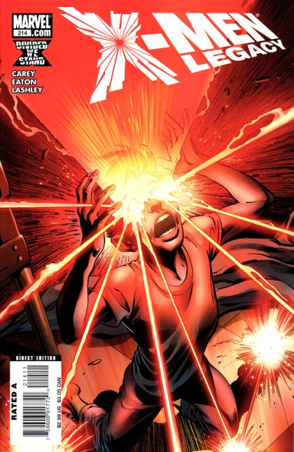 X-Men: Legacy, Vol. 1 Divided We Stand - Sins of the Father, Part 4 |  Issue#214A | Year:2008 | Series: X-Men | Pub: Marvel Comics | Alan Davis Regular