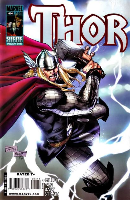 Thor, Vol. 3 Part 1 |  Issue#604A | Year:2009 | Series: Thor | Pub: Marvel Comics | Billy Tan Regular