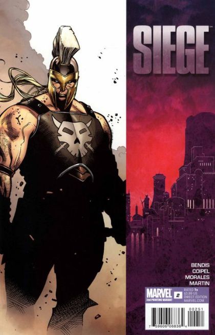 Siege, Vol. 1 Siege - The Siege of Asgard, Phase Two |  Issue#2E | Year:2010 | Series: Siege | Pub: Marvel Comics | Olivier Coipel 2nd Printing Variant Cover