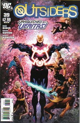 Outsiders, Vol. 4 Who Handles the Truth? |  Issue#39 | Year:2011 | Series: Outsiders | Pub: DC Comics |