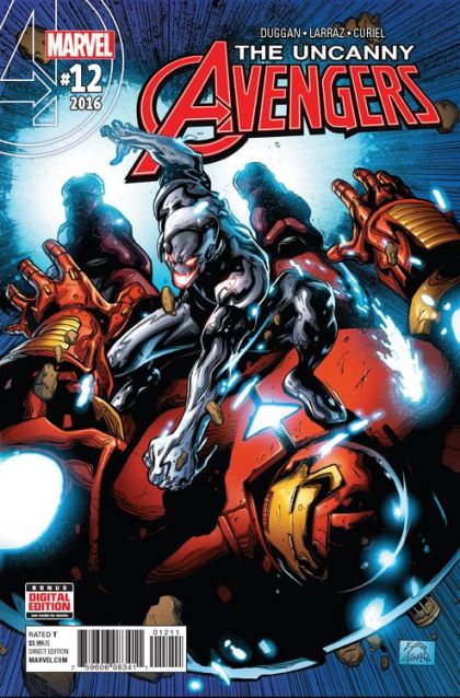 Uncanny Avengers, Vol. 3 Rage Against the Machine |  Issue#12A | Year:2016 | Series: Avengers | Pub: Marvel Comics | Ryan Stegman Regular Cover