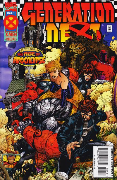 Generation Next Age of Apocalypse - From the Top |  Issue#1A | Year:1995 | Series: Generation X | Pub: Marvel Comics | Direct Edition