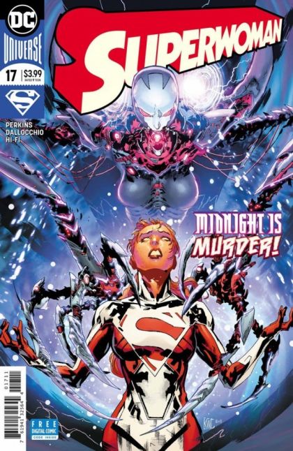 Superwoman, Vol. 1 The Midnight Hour, Part 3 |  Issue#17A | Year:2017 | Series:  | Pub: DC Comics | Regular Ken Lashley Cover