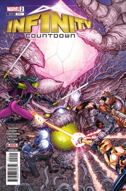 Infinity Countdown Infinity Countdown  |  Issue#2A | Year:2018 | Series:  | Pub: Marvel Comics | Regular Nick Bradshaw Cover