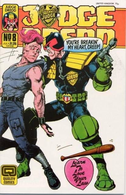 Judge Dredd, Vol. 2  |  Issue#8 | Year:1987 | Series:  | Pub: Quality Comics |