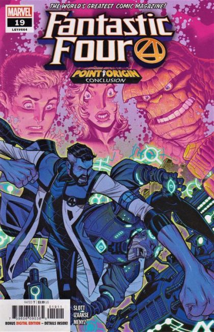 Fantastic Four, Vol. 6 Point of Origin, Conclusion: Four Gone Conclusion |  Issue#19A | Year:2020 | Series: Fantastic Four | Pub: Marvel Comics | Regular Nick Bradshaw Cover