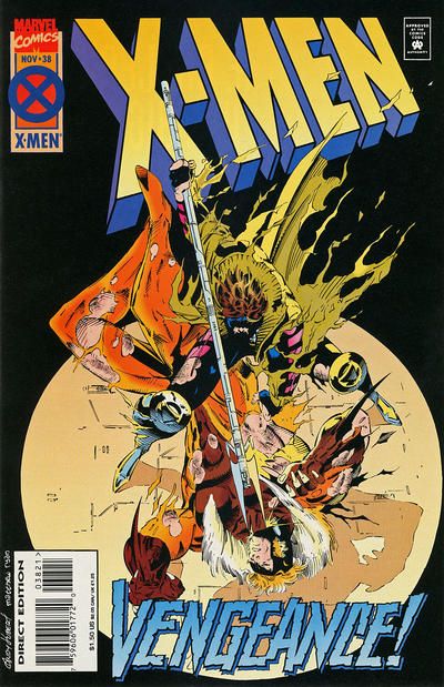 X-Men, Vol. 1 Smoke And Mirrors |  Issue#38A | Year:1994 | Series: X-Men | Pub: Marvel Comics |