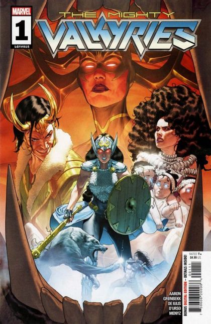 The Mighty Valkyries  |  Issue#1A | Year:2021 | Series:  | Pub: Marvel Comics | Regular Mattia De Iulis Cover