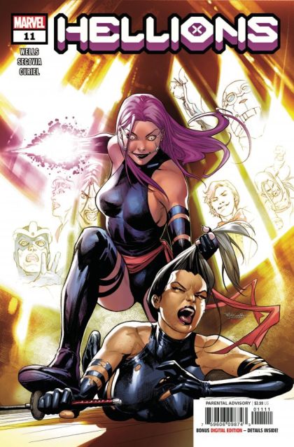 Hellions Funny Games, Part 3: Kill Screen |  Issue#11A | Year:2021 | Series:  | Pub: Marvel Comics | Stephen Segovia Regular Cover