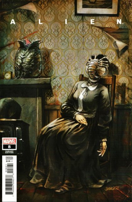 Alien, Vol. 1 (Marvel Comics) Revival, Part Two |  Issue#8B | Year:2021 | Series:  | Pub: Marvel Comics | Variant Ivan Shavrin Cover