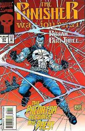 Punisher War Journal, Vol. 1 Pariah, Part 3: Nailed |  Issue#67A | Year:1994 | Series: Punisher | Pub: Marvel Comics | Direct Edition