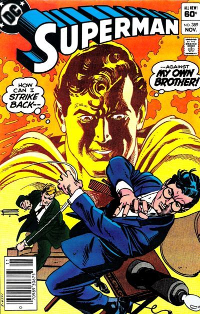 Superman, Vol. 1 Brother Act |  Issue#389B | Year:1983 | Series: Superman | Pub: DC Comics | Newsstand Edition