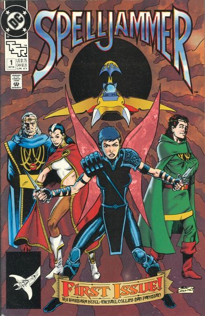 Spelljammer Journey's Song, Kirstig's Tale |  Issue#1A | Year:1990 | Series: TSR | Pub: DC Comics | Direct Edition