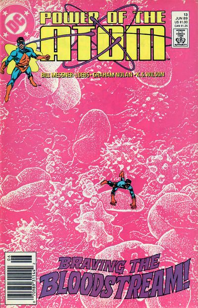 Power of the Atom Rattling the Cages |  Issue#13B | Year:1989 | Series:  | Pub: DC Comics | Newsstand Edition