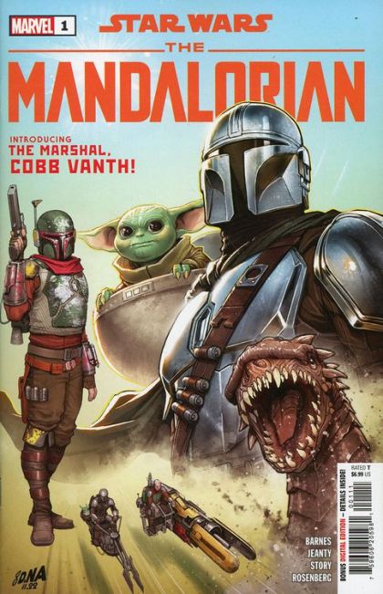 Star Wars: The Mandalorian, Vol. 2 Chapter 9 |  Issue#1A | Year:2023 | Series: Star Wars | Pub: Marvel Comics | David Nakayama Regular