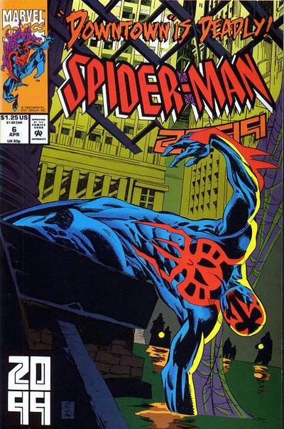 Spider-Man 2099, Vol. 1 Downtown |  Issue#6A | Year:1993 | Series:  | Pub: Marvel Comics | Direct Edition