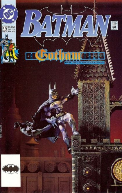 Batman, Vol. 1 A Gotham Tale, Part 1: Gargoyles |  Issue#477A | Year:1992 | Series: Batman | Pub: DC Comics | Direct Edition
